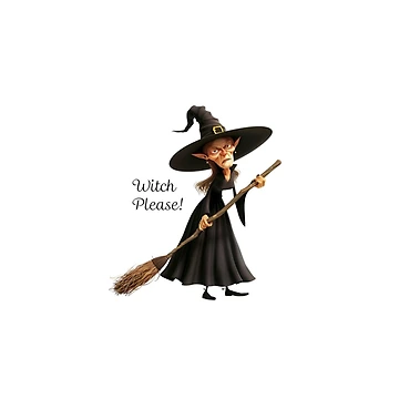 Artwork thumbnail, Witch Please! Sticker by kalyssa44