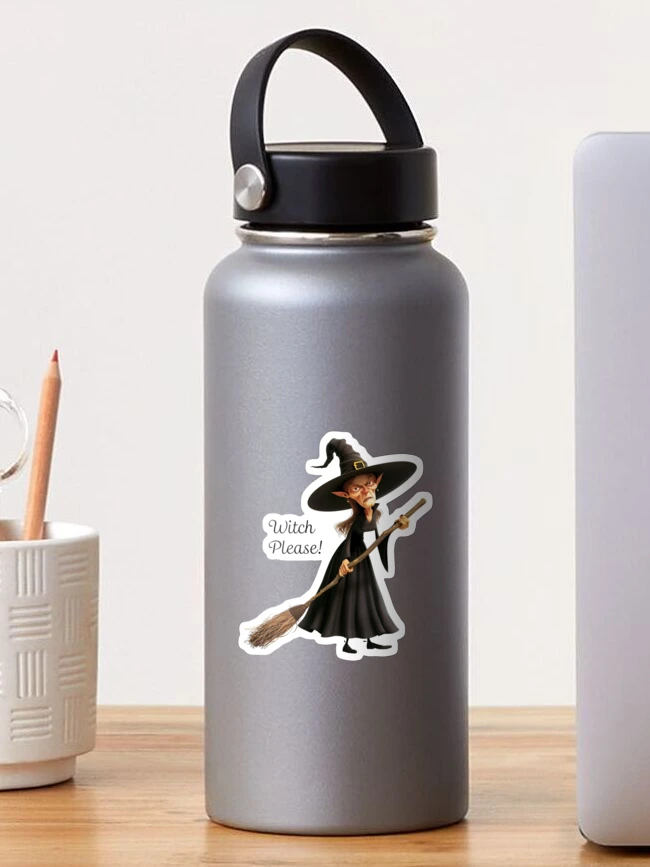 Thumbnail 1 of 3, Sticker, Witch Please! Sticker designed and sold by kalyssa44.