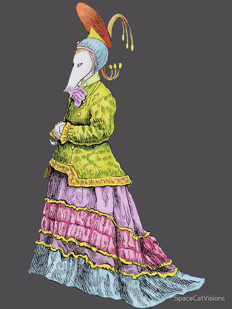Thumbnail 6 of 6, Premium Oversized Sweatshirt, Alien Lady designed and sold by SpaceCatVisions.