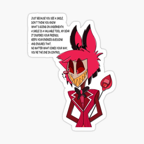 Item preview, Alastor smile designed and sold by SoundStorm22.