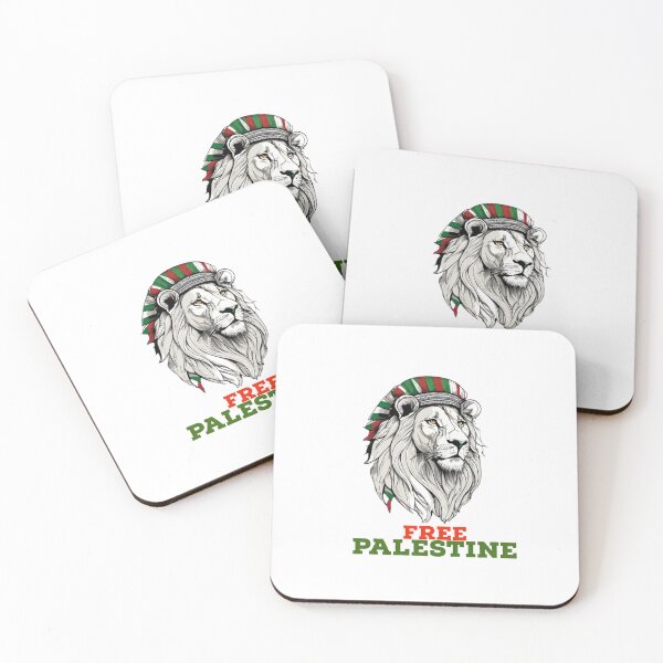 Item preview, Lion flag of palestine- Free Palestine designed and sold by TeeToDate.
