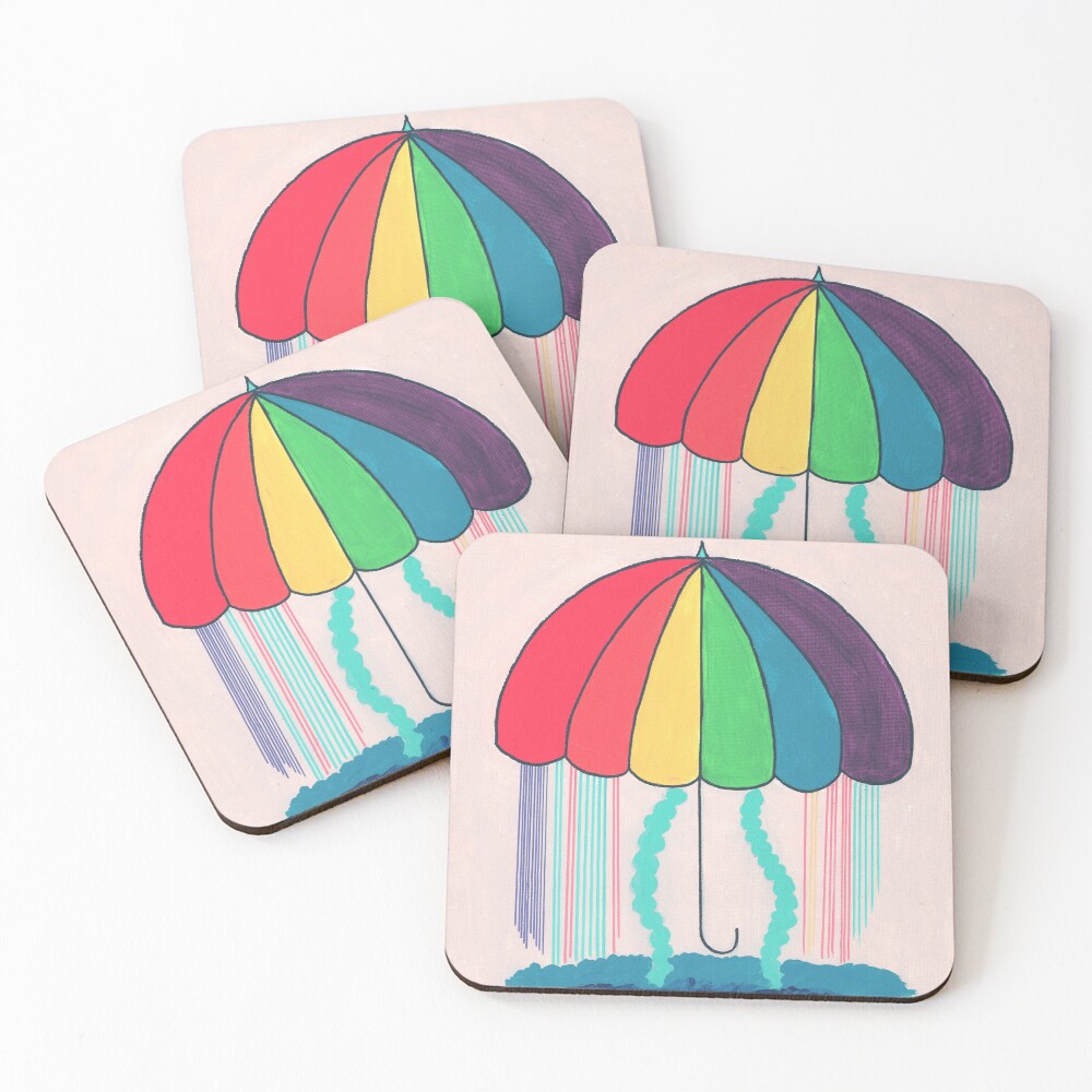 Item preview, Coasters (Set of 4) designed and sold by naiveartbymax.