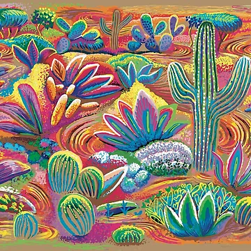 Artwork thumbnail, Desierto Viviente by Charles Harker