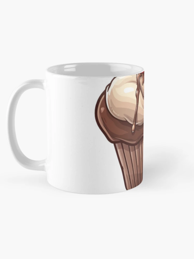 Thumbnail 5 of 6, Coffee Mug, Chocolate cupcake designed and sold by Revived Design.