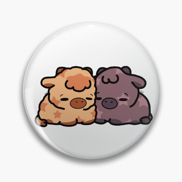 Item preview, Leo and Kia the Cows designed and sold by TheGhostPlace.