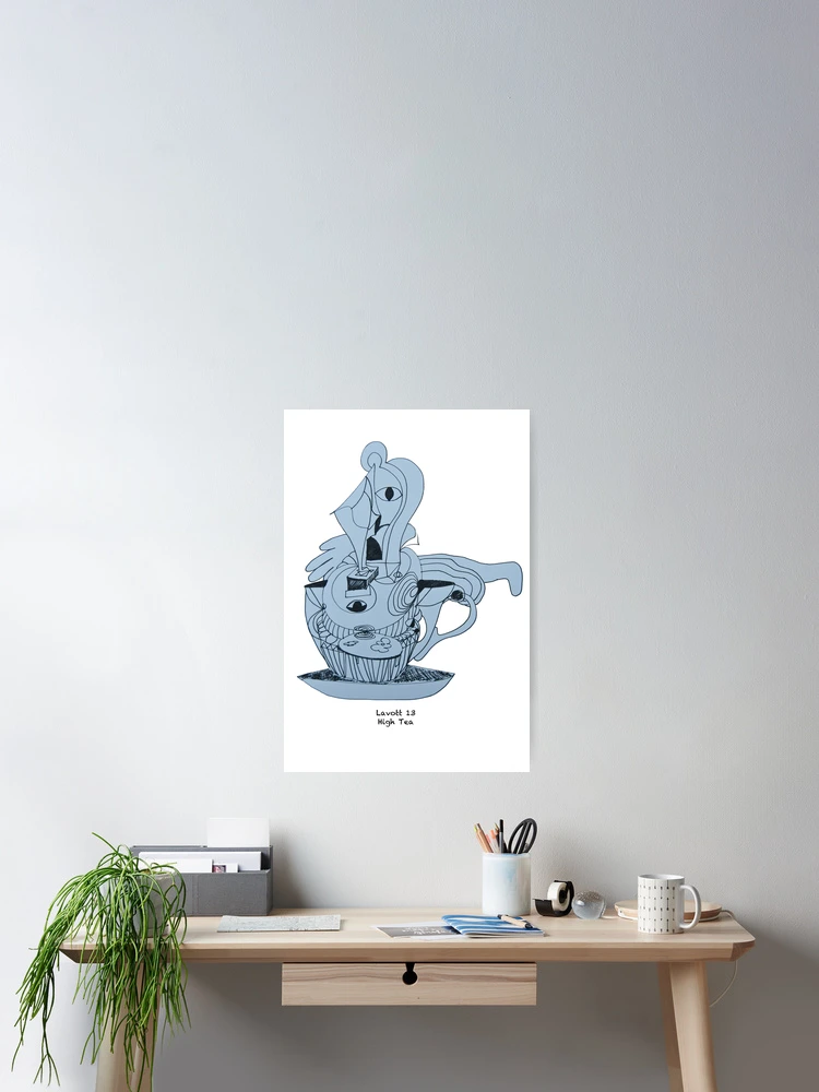 Thumbnail 2 of 3, Poster, High Tea designed and sold by Lavott4Art.