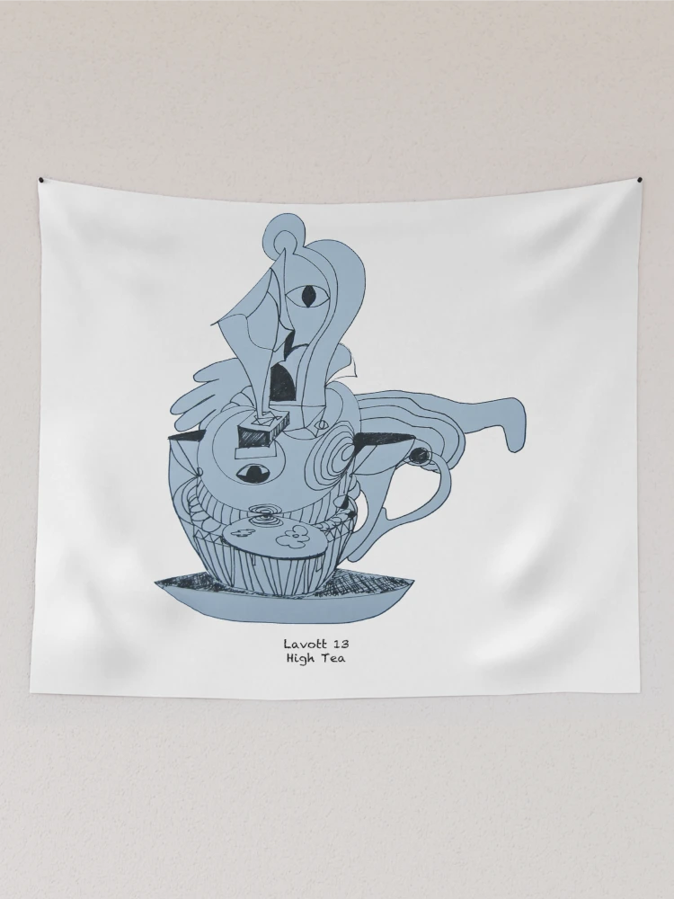 Thumbnail 2 of 3, Tapestry, High Tea designed and sold by Lavott4Art.