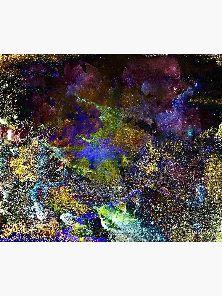Thumbnail 5 of 5, Mouse Pad, Neon Seas designed and sold by TSteeleArt.