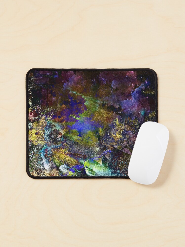Thumbnail 1 of 5, Mouse Pad, Neon Seas designed and sold by TSteeleArt.