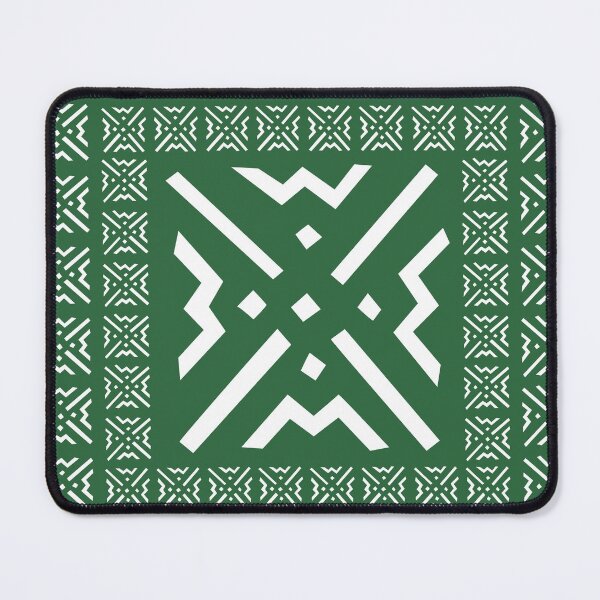 Item preview, PAGNE BOGOLAN graphic green designed and sold by Wolagno.