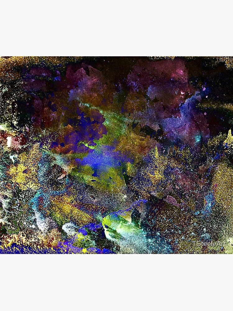 Thumbnail 3 of 3, Tapestry, Neon Seas designed and sold by TSteeleArt.