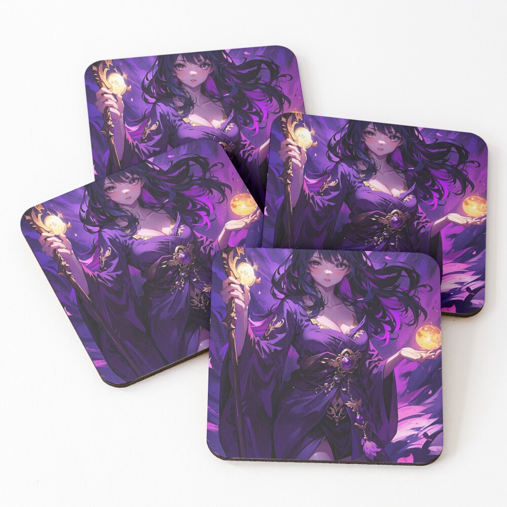 Item preview, Coasters (Set of 4) designed and sold by ShiroStore.