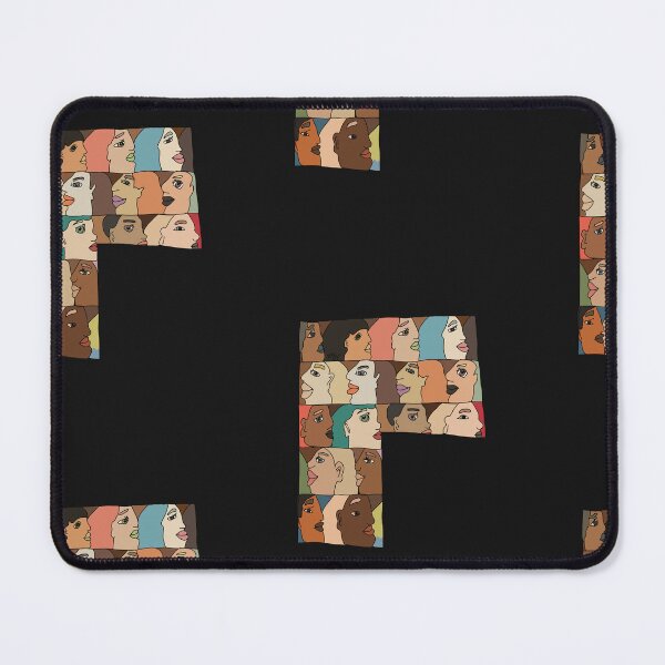 Item preview, Repeating Diverse Colorful Faces designed and sold by meaowl.