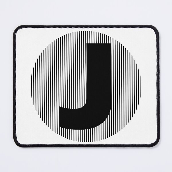 Item preview, LETTER-BLACK-J designed and sold by LionsTeam.