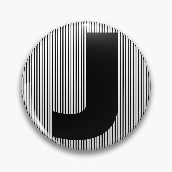 Item preview, LETTER-BLACK-J designed and sold by LionsTeam.