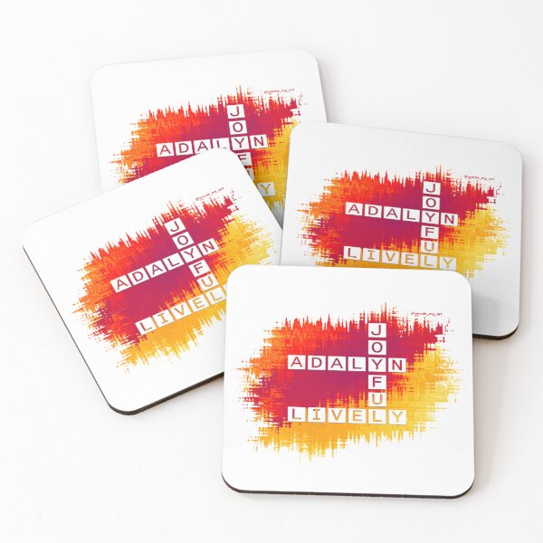 Item preview, Adalyn, Lively and Joyful Crossword. designed and sold by words-my-art.