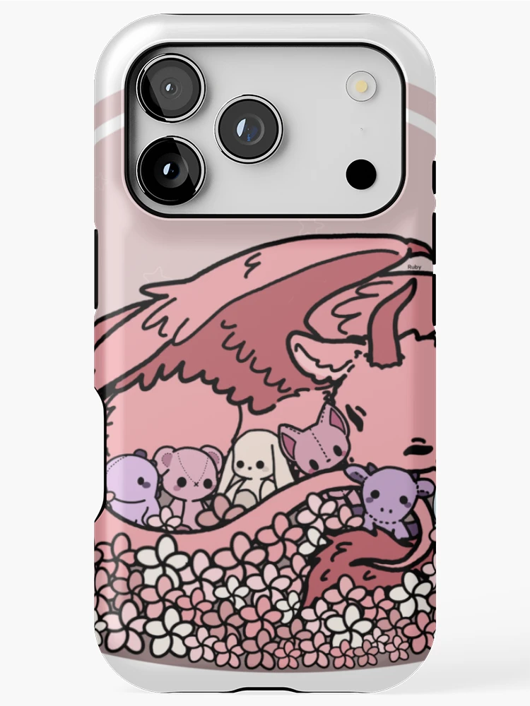 Thumbnail 1 of 4, iPhone Case, Ruby the Dragon designed and sold by TheGhostPlace.