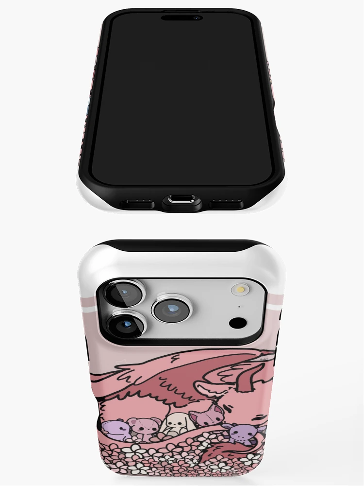 Thumbnail 3 of 4, iPhone Case, Ruby the Dragon designed and sold by TheGhostPlace.