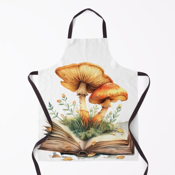 Item preview, Mushroom growing out of a book designed and sold by Revived Design.