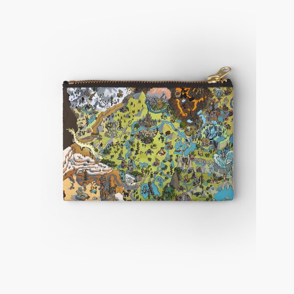 Item preview, LoZ BOTW Fantasy World Map designed and sold by Luke Beatrice.