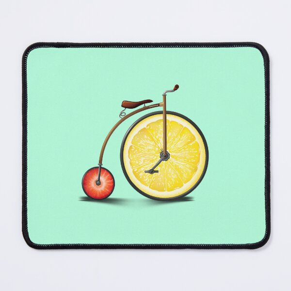 Item preview, Lemon and Strawberry Bike | Penny Farthing | Bike Lovers designed and sold by monkeybusiness.pt.