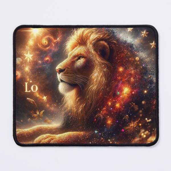 Item preview, Leo Zodiac sign with glitter designed and sold by ZodiBlend.