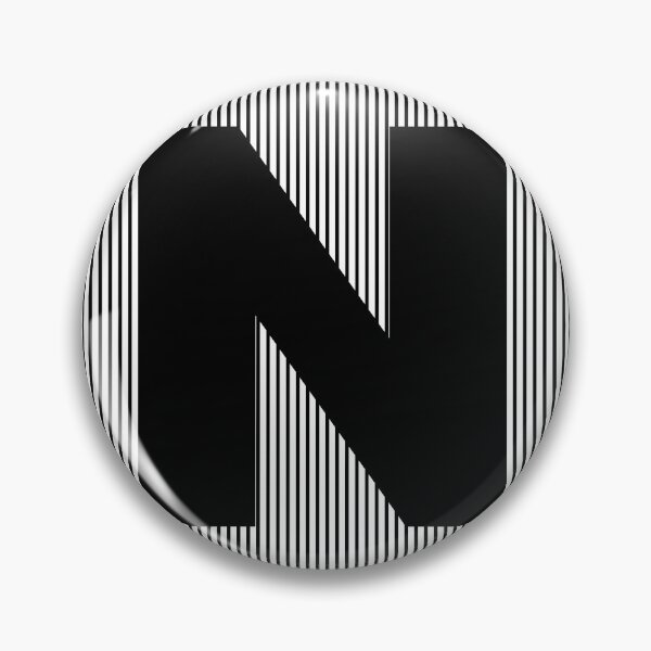 Item preview, LETTER-BLACK-N designed and sold by LionsTeam.