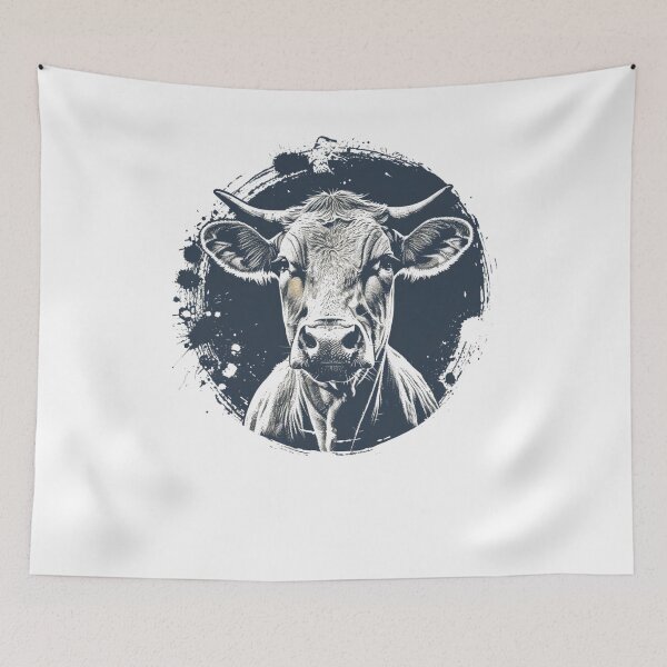 Item preview, Cow on the farm vintage designed and sold by Revived Design.