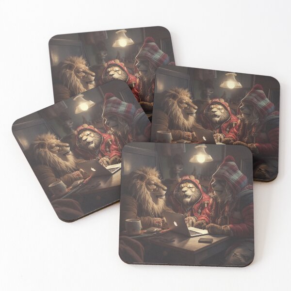 Item preview, Lion Art designed and sold by Obsidian Ink by Wilshire.