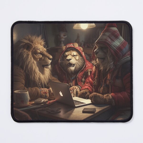 Item preview, Lion Art designed and sold by Obsidian Ink by Wilshire.