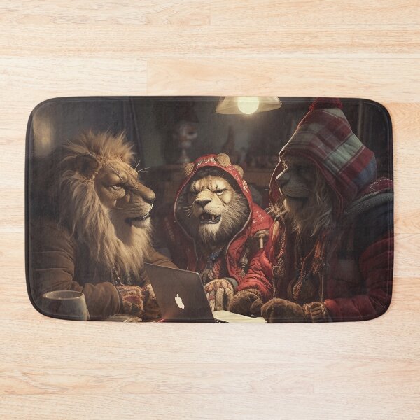 Item preview, Lion Art designed and sold by Obsidian Ink by Wilshire.