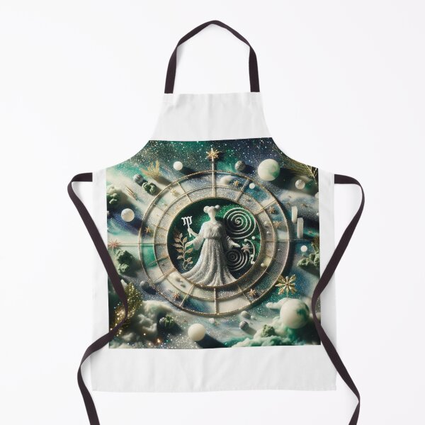 Item preview, Virgo Zodiac sign with glitter designed and sold by ZodiBlend.