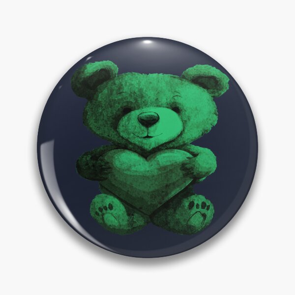 Item preview, Cute Bear Holding Heart designed and sold by kinpirks.