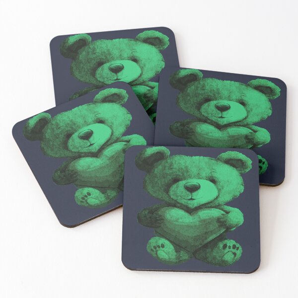 Item preview, Cute Bear Holding Heart designed and sold by kinpirks.