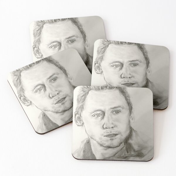 Item preview, Tom Hiddleston pencil drawing designed and sold by Aroeldesigns.