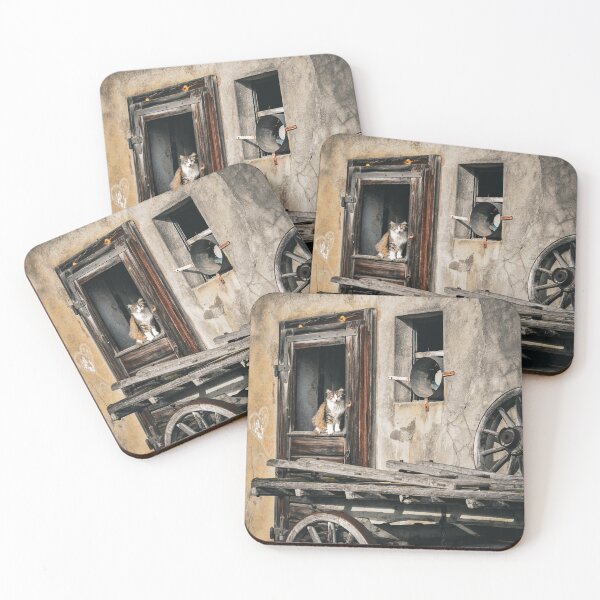 Item preview, Cat in an old stable designed and sold by SavajasWorld.