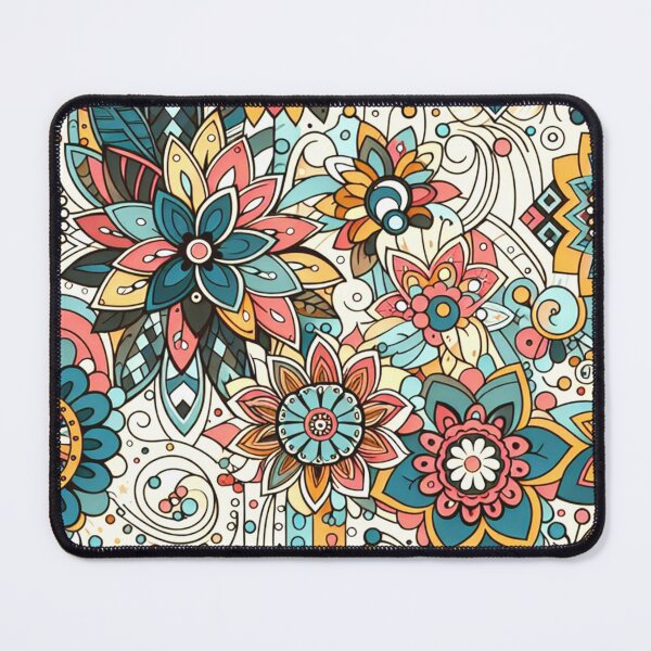 Item preview, Bohemian Art Nouveau Flloral Pattern designed and sold by HippieFarms11.