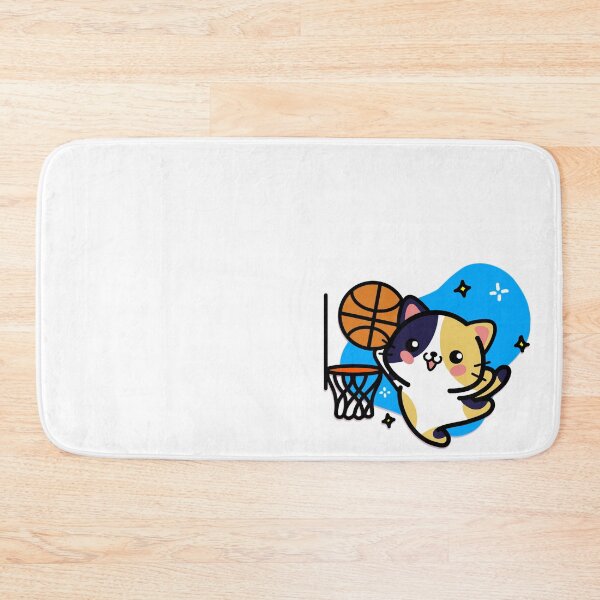 Item preview, #6 basketball cat designed and sold by Kiskadee-Draw.