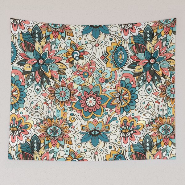 Item preview, Bohemian Art Nouveau Flloral Pattern designed and sold by HippieFarms11.