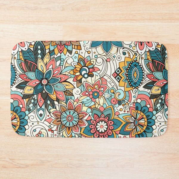 Item preview, Bohemian Art Nouveau Flloral Pattern designed and sold by HippieFarms11.