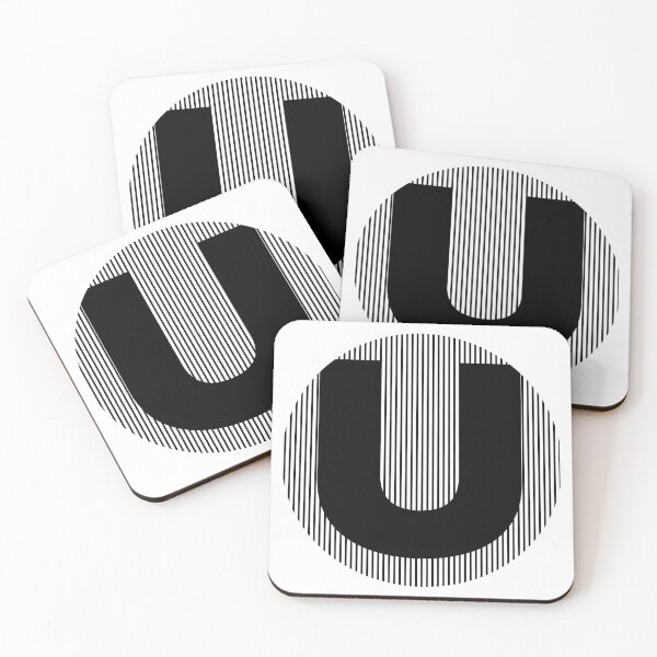 Item preview, LETTER-BLACK-U designed and sold by LionsTeam.