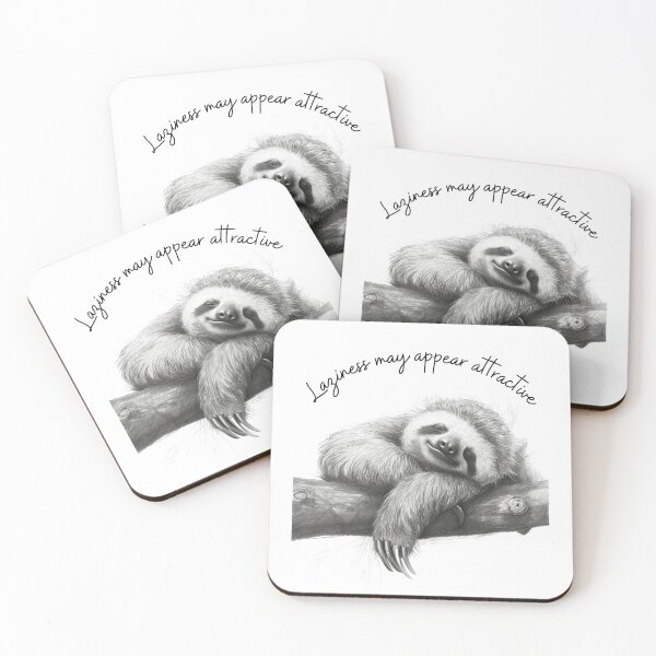 Item preview, Cute sloth designed and sold by Revived Design.