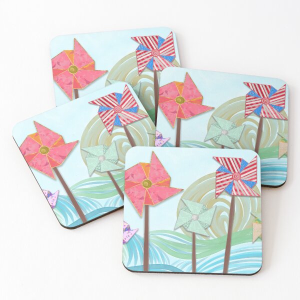 Item preview, Whimsical Whirlwind Pinwheels designed and sold by AdriaCaps Art & Design.