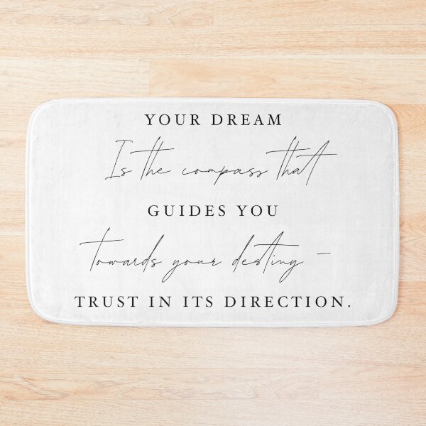 Item preview, Your Dream Is Your Compass: Trust Your Destiny - Live Your Dreams designed and sold by Soaring Eagle.
