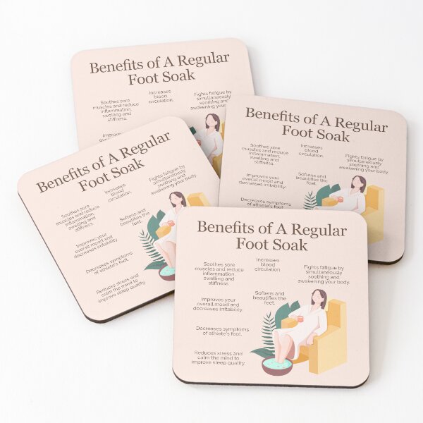 Item preview, Benefits of a Regular Foot Soak designed and sold by TFHStore.