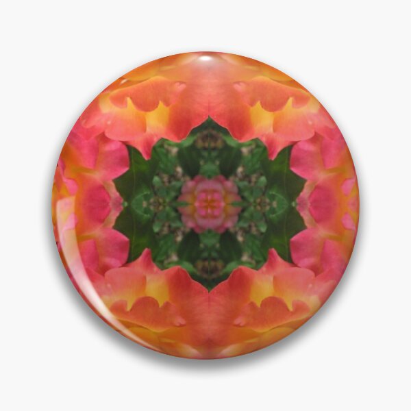 Item preview, orange, fractal, roses, nature, patterns, designed and sold by Savannah Hodges.