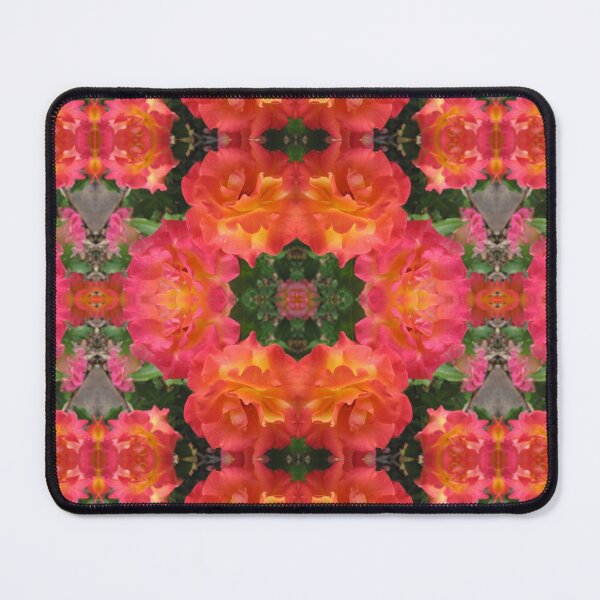 Item preview, orange, fractal, roses, nature, patterns, designed and sold by Savannah Hodges.