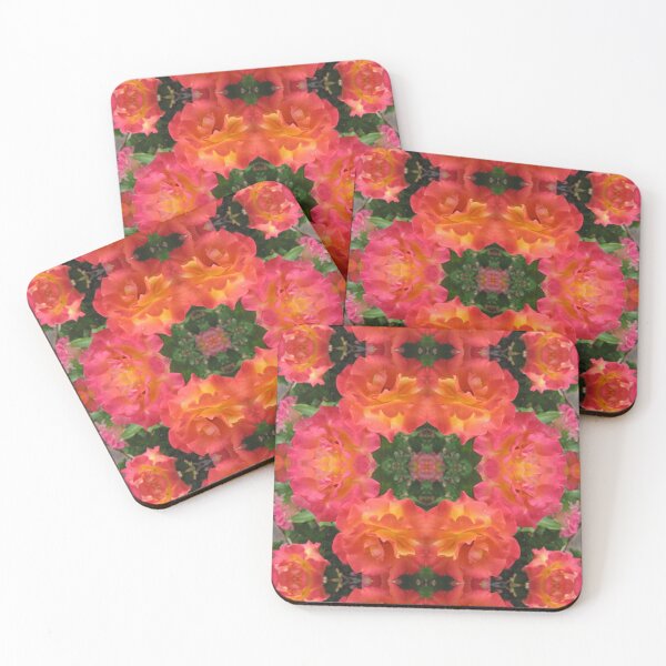 Item preview, orange, fractal, roses, nature, patterns, designed and sold by Savannah Hodges.