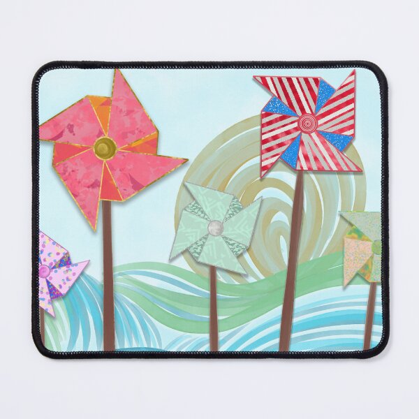 Item preview, Whimsical Whirlwind Pinwheels designed and sold by AdriaCaps Art & Design.