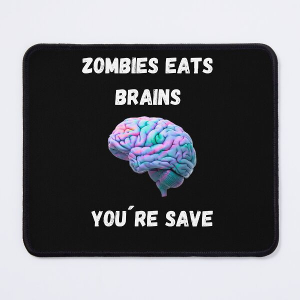 Item preview, Zombie saying, brain, fun shirt, funny designed and sold by CorvusLunaArt.